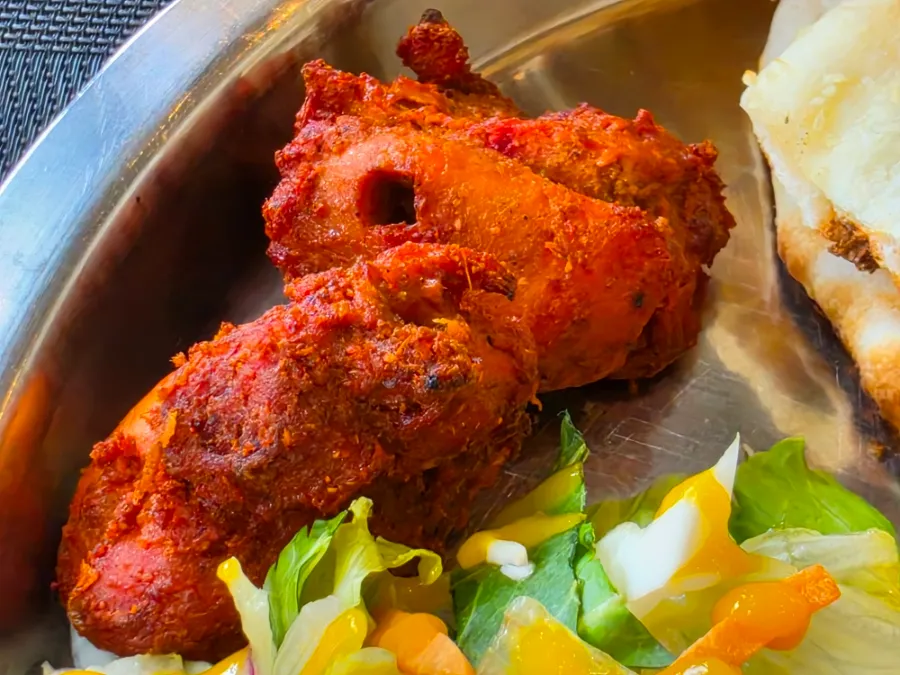 Chicken tikka at India Durbar in Seoul