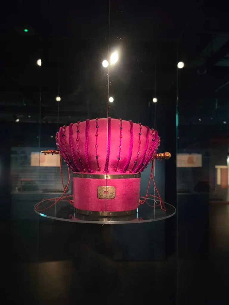 Traditional Korean textile craft at Seoul Museum of Craft Art