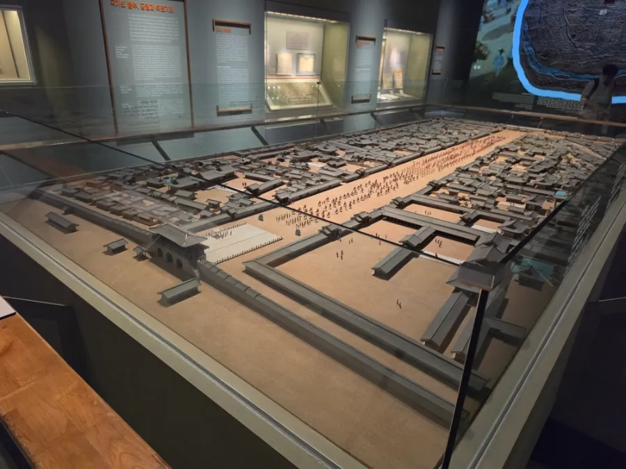 Old Seoul city model at the Seoul Museum of History