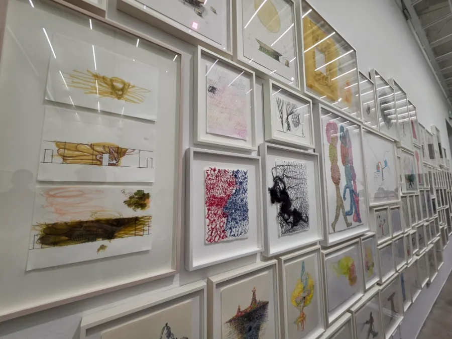 Drawings by Do Ho Suh at MMCA Seoul