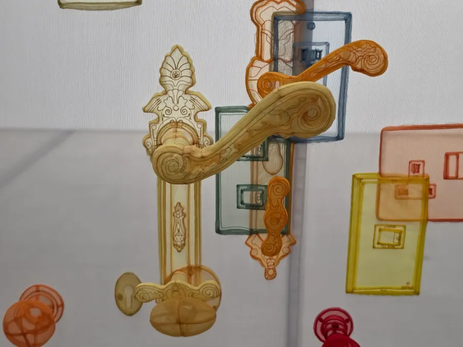 abric doorknobs and household objects by Do Ho Suh